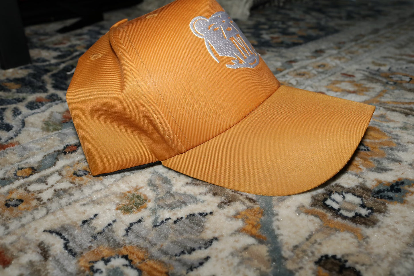 Gold Signature Monfrier Bear Logo Cap