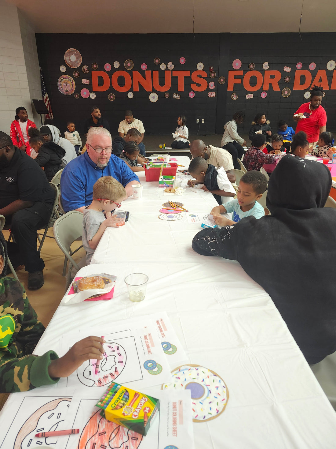Donuts for Dads, A Morning to Remember at J.L. Lomax Elementary