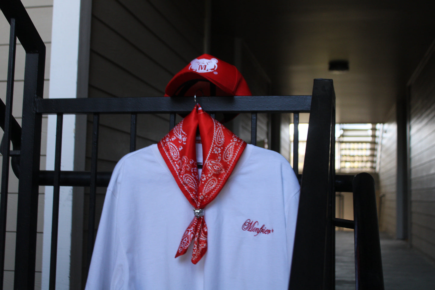 Red Monfrier Signature Bandana